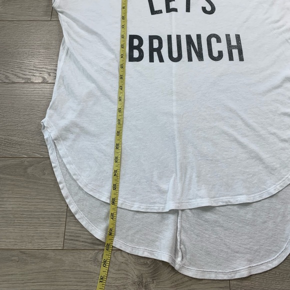 Signorelli “Let’s Brunch” White Tee - Picture 8 of 9